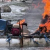 Morona Santiago: Fuerzas Armadas destruyen dragas, motores y campamentos mineros