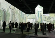 La exposición 'Imagine Van Gogh' llegó a Quito