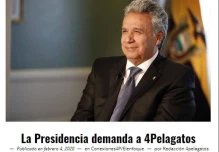 Presidencia demanda a 4Pelagatos por usar foto de Lenín Moreno