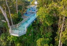 Lago Agrio tiene el primer mirador de cristal de la Amazonía ecuatoriana