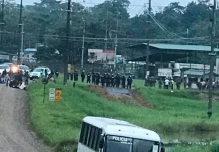 Paro en Sucumbíos comenzó con toma de estación petrolera
