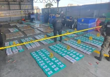 Guatemala incautó 1.500 kilos de cocaína en un contenedor procedente de Ecuador