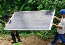 La Amazonía cuenta con 126 sistemas de energía solar