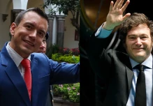 Noboa, el presidente sudamericano más popular, seguido de Milei y Lacalle