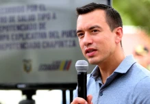 Noboa pidió la renuncia de Arrobo por los apagones