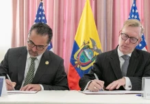 EE.UU. y Ecuador amplían acuerdo para combatir el crimen organizado