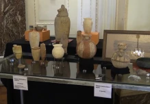 Uruguay devolvió a Ecuador, Perú y Egipto piezas arqueológicas incautadas