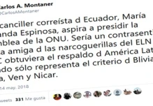 Carlos Alberto Montaner: María Fernanda Espinosa es amiga de las narcoguerrillas