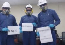 Coronavirus: Los trabajadores petroleros tienen su propia 'cuarentena'