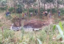 Dos personas murieron en accidente de avioneta en Shell