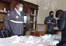 La Fiscalía allanó la casa del expresidente Lenín Moreno