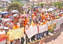 Mineros exigen que se respeten sus concesiones