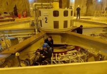 La central Mazar volvió a operar