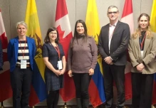 Ecuador y Canadá concluyeron con la V Ronda de Negociaciones 