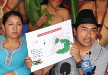 Conaie apoya la consulta para prohibir explotación petrolera en el Yasuní