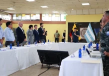 Noboa lideró la sesión del Cosepe en Durán