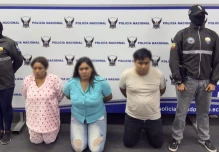 51 detenidos en Ecuador evitan pago de 1 millón de dólares a delincuentes 