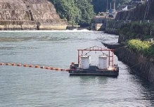 El retiro de sedimentos en el embalse de Coca Codo inició