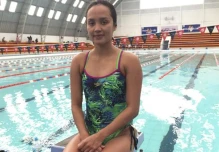 Samantha Arévalo ganó bronce en la Serie Mundial de Aguas Abiertas