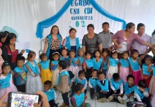 67 niños egresaron de los servicios de desarrollo infantil en Nangaritza