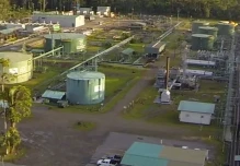 Petroecuador sufrió una caída en su producción por una "descarga atmosférica"