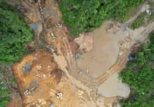 Comunidades de Napo piden al nuevo gobierno combatir la minería ilegal