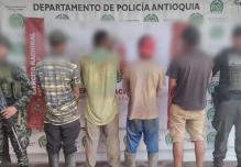 Operativo contra la minería ilegal deja cuatro detenidos en Antioquia
