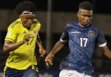 Ecuador goleó 4-0 a Colombia en el Sudamericano Sub-17