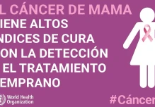 El cáncer de mama es la tercera causa de muerte en mujeres en Ecuador 