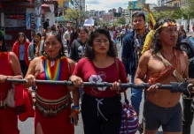 Indígenas exigen respeto a consulta previa para exploración de crudo