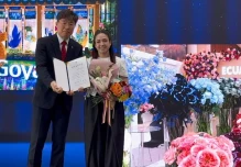 Ecuador es premiado en la Feria Internacional de Flores de Goyang 2026