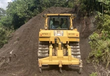 El movimiento de tierras comenzó en el sector de San Luis