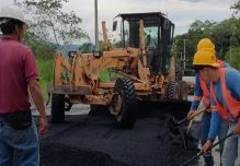 Medio millón de dólares ha sido invertido en el mantenimiento vial en Morona Santiago