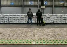 Más de 800 kilos de cocaína que iban a Europa fueron incautados en Guayaquil
