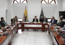El gobierno dialogó con el Consorcio de Municipios Amazónicos y Galápagos