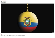 Ecuador afronta una crisis en cuidados intensivos y con camisa de fuerza, según The Economist