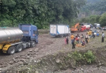 Anuncian cierre total de la vía E45 en sector Piedra Fina desde el 7 de abril