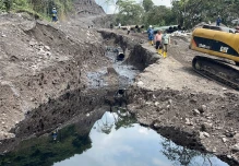 Rotura del OCP provocó derrame en Napo