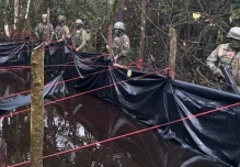 El Ejército localizó una piscina clandestina en Shushufindi