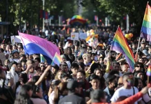 Respeto y derechos resonaron en la multicolor Marcha del Orgullo 2023