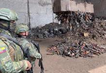 Las Fuerzas Armadas destruyeron 3.337 armas