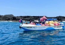 2.6 toneladas de desechos fueron retiradas de las costas de Galápagos