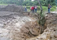 Lluvias colapsaron alcantarillas y hubo inundaciones en Zamora