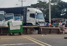 Estado de las vías amazónicas en la jornada de protestas