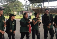 Los guardias indígenas celebran su primer encuentro nacional