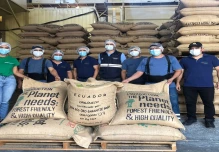 17 toneladas de café amazónico llegan a Italia
