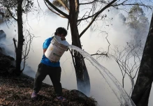 Ecuador tiene 22 incendios forestales activos