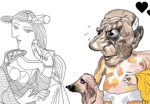 Dibujantes de 35 países homenajean a Picasso con una exposición virtual de cómic