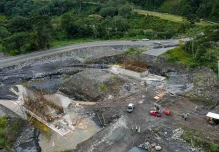 El proyecto en el río Upano contempla la construcción de 3 puentes
