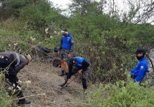 Fosa común con restos de seis personas fue hallada en Guayaquil